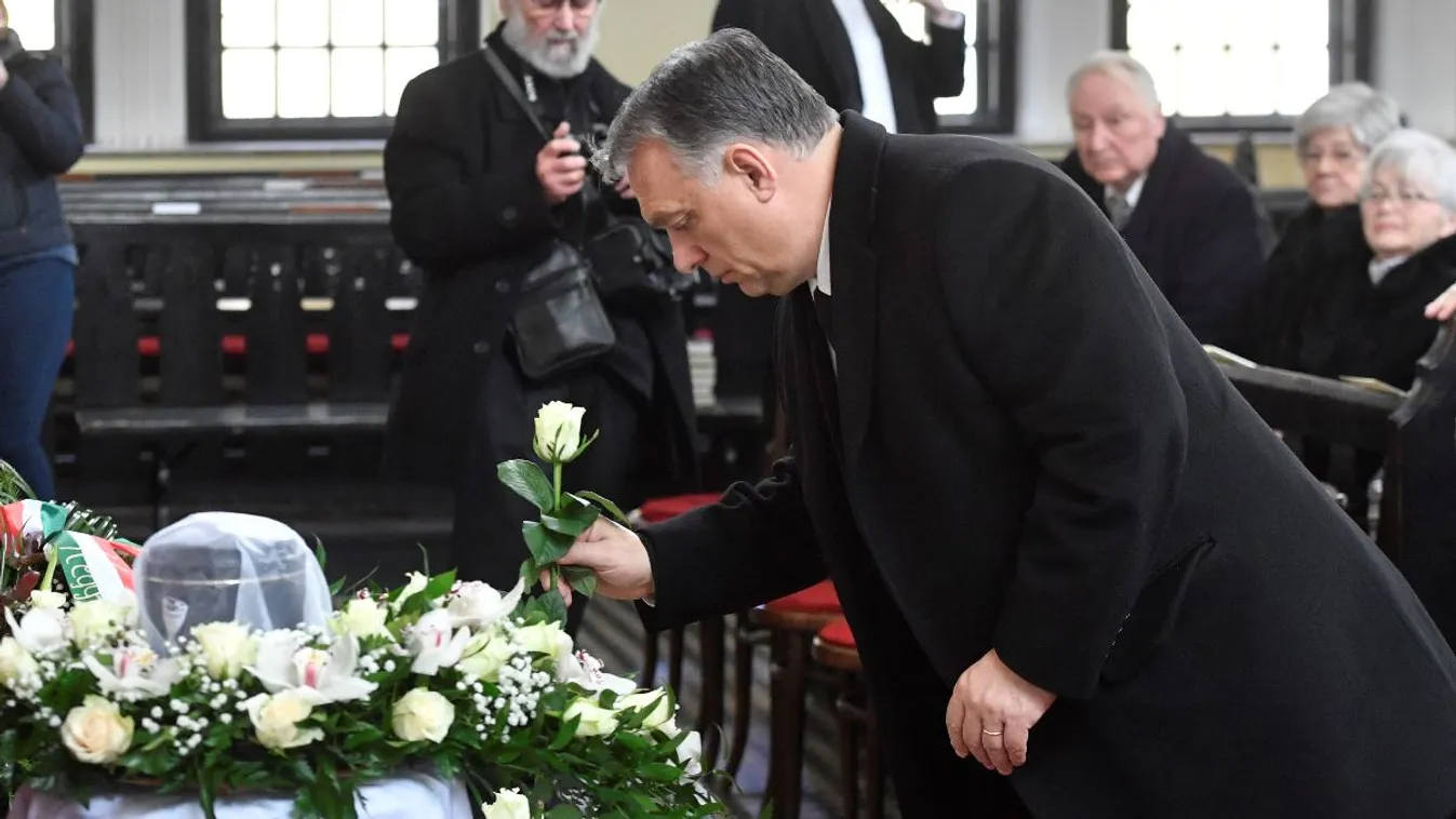 Gyászistentisztelet keretében vettek búcsút Makkai Ádámtól