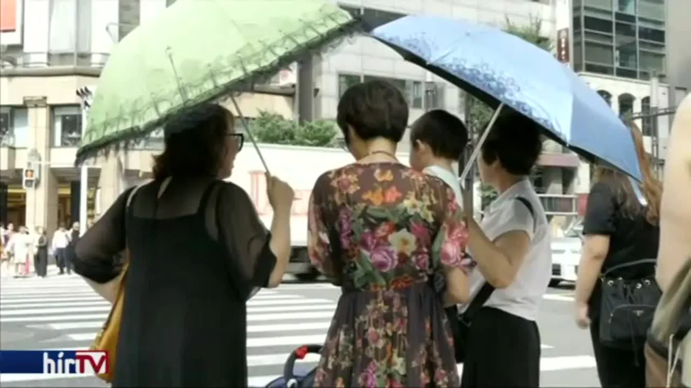 Hőhullám szedi halálos áldozatait Japánban