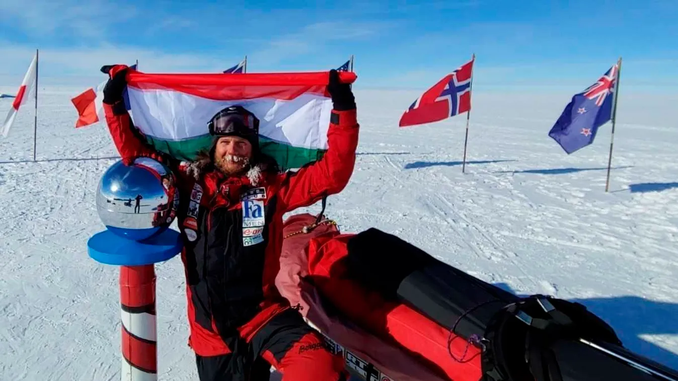 Elérte a Déli-sarkot Rakonczay Gábor