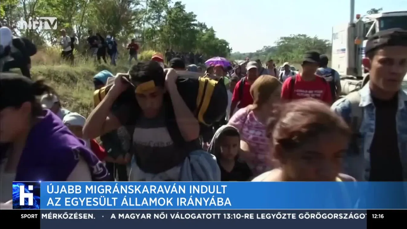 Újabb migránskaraván indult az Egyesült Államok irányába