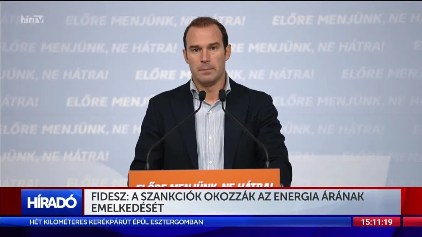 Fidesz: a szankciók okozzák az energia árának emelkedését