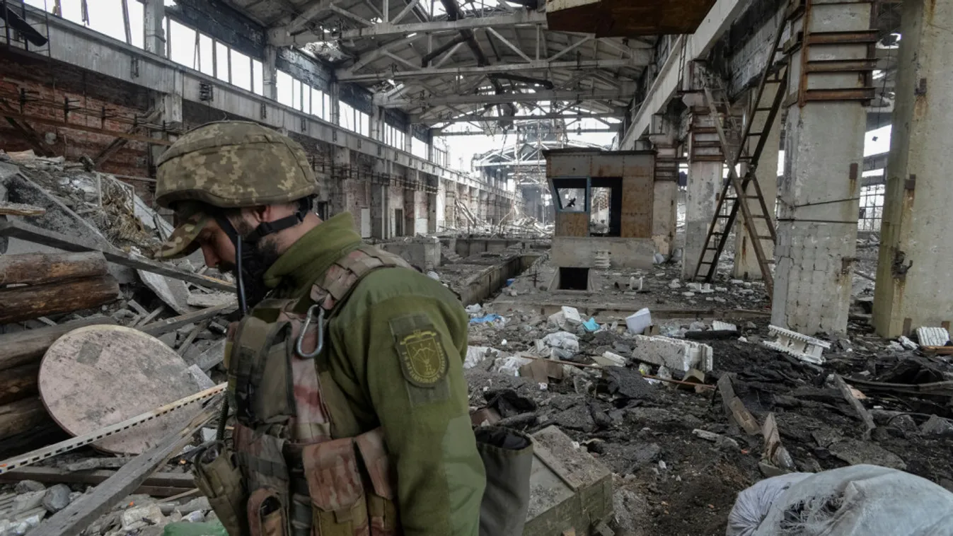 Újabb ukrán katona vesztette életét a Donyec-medencei harcokban