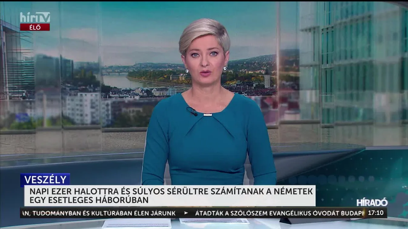 Napi ezer halottra számítanak a németek egy esetleges háborúban