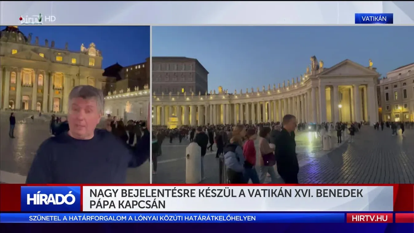 Ferenc pápa: imádkozzanak XVI. Benedekért!