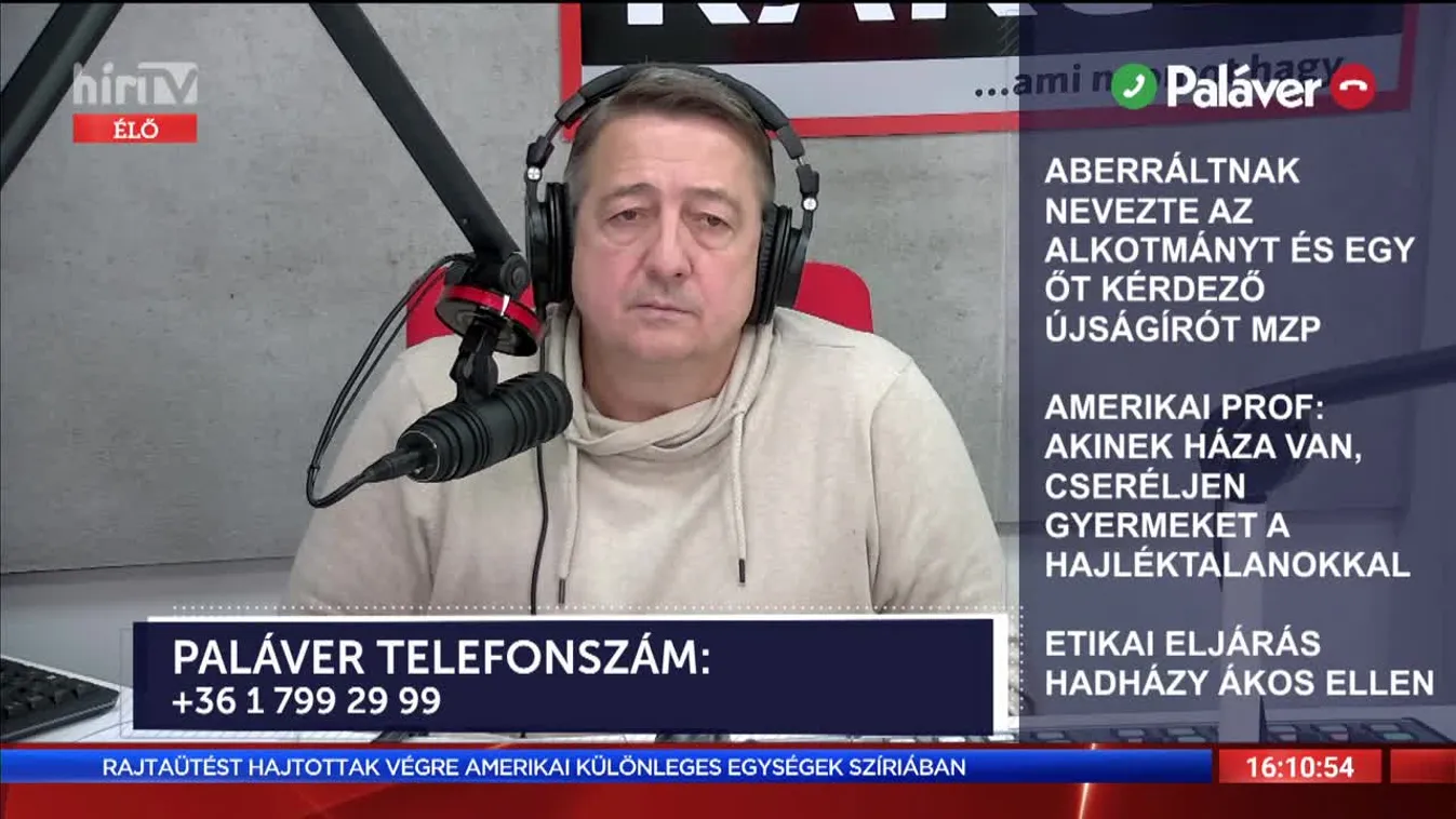 Paláver: Etikai eljárás Hadházy Ákos ellen