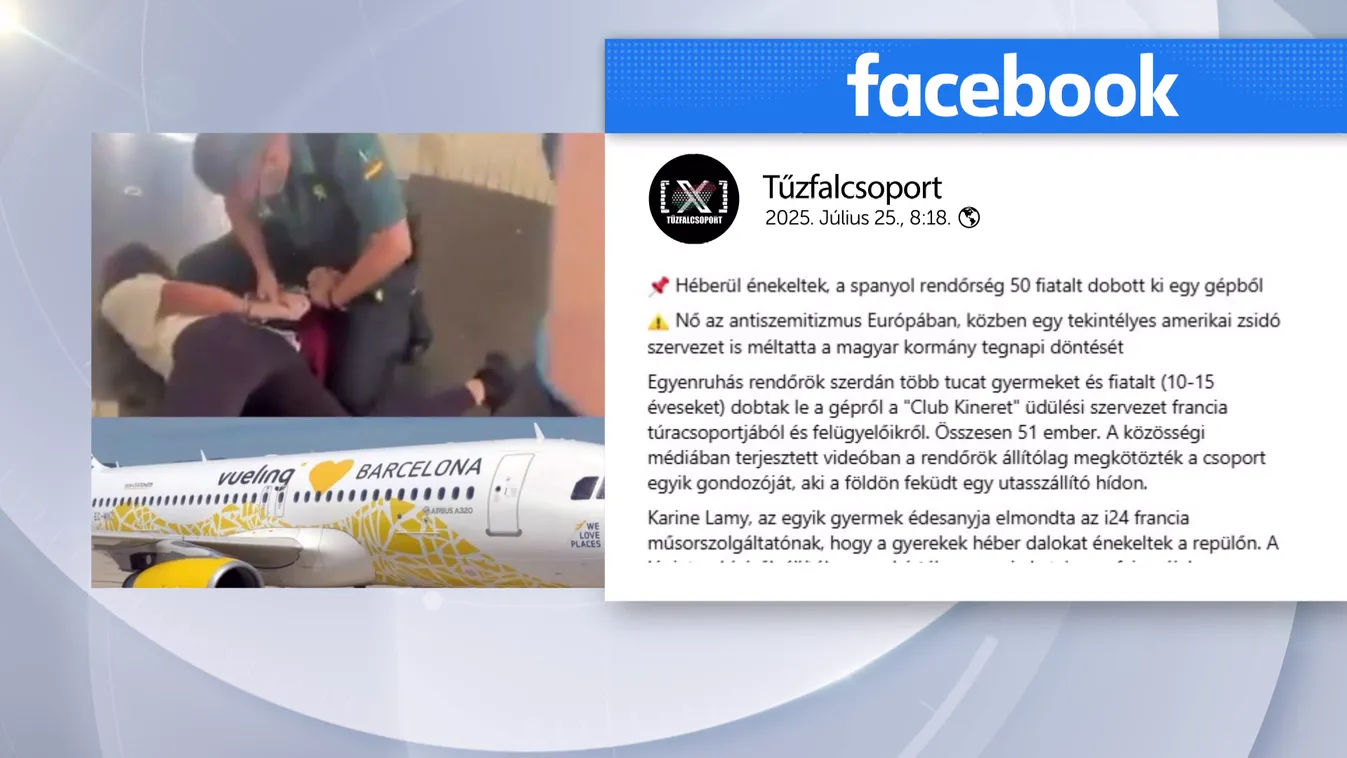 50 fiatalt szállítottak le a rendőrök egy spanyol repülőről