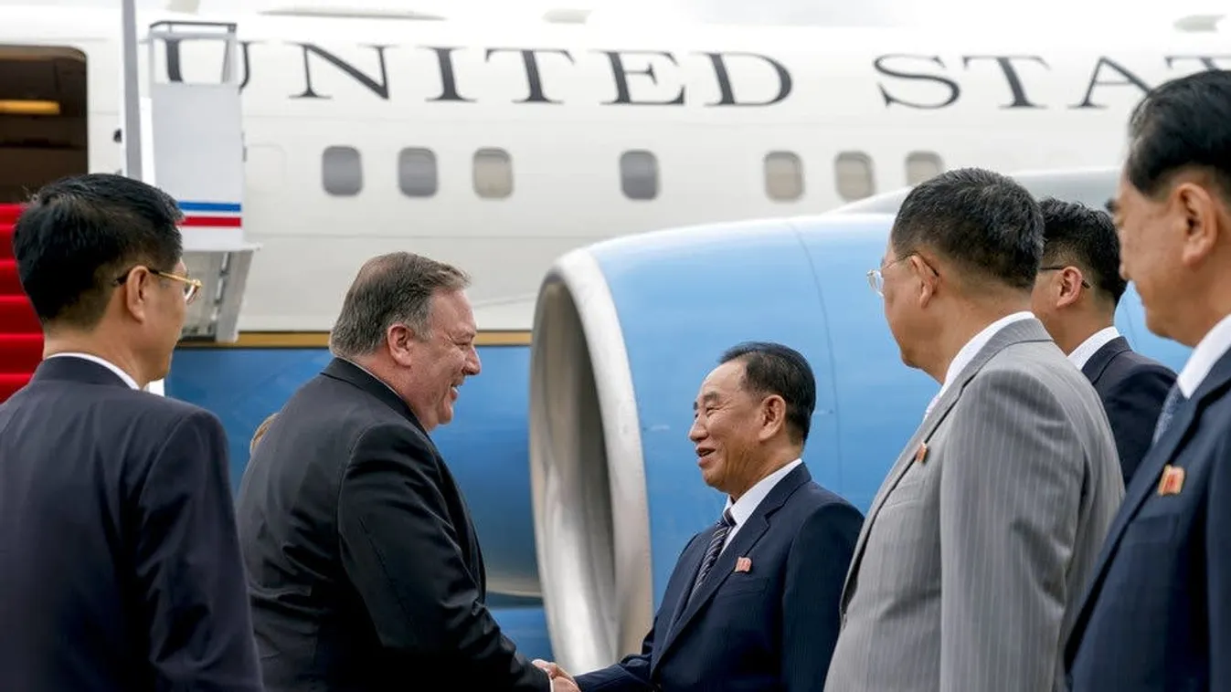 Mike Pompeo Phenjanban egyengeti a nukleáris leszerelés ügyét