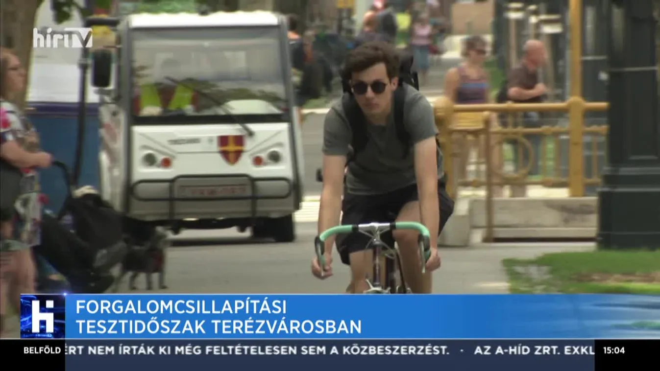 Forgalomcsillapítási tesztidőszak Terézvárosban