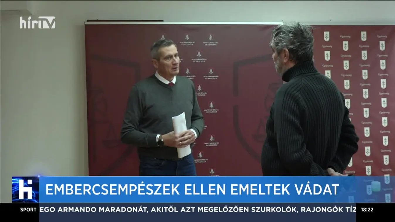 Embercsempészek ellen emeltek vádat
