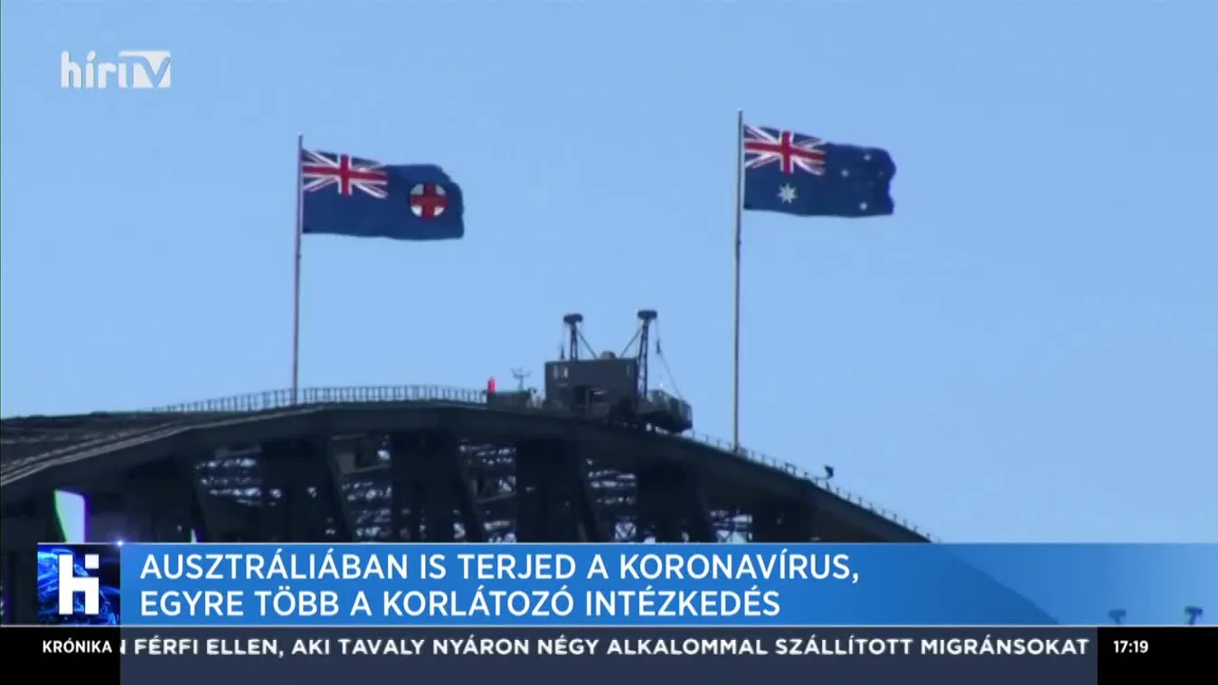 Ausztráliában is terjed a koronavírus, egyre több akorlátozó intézkedés