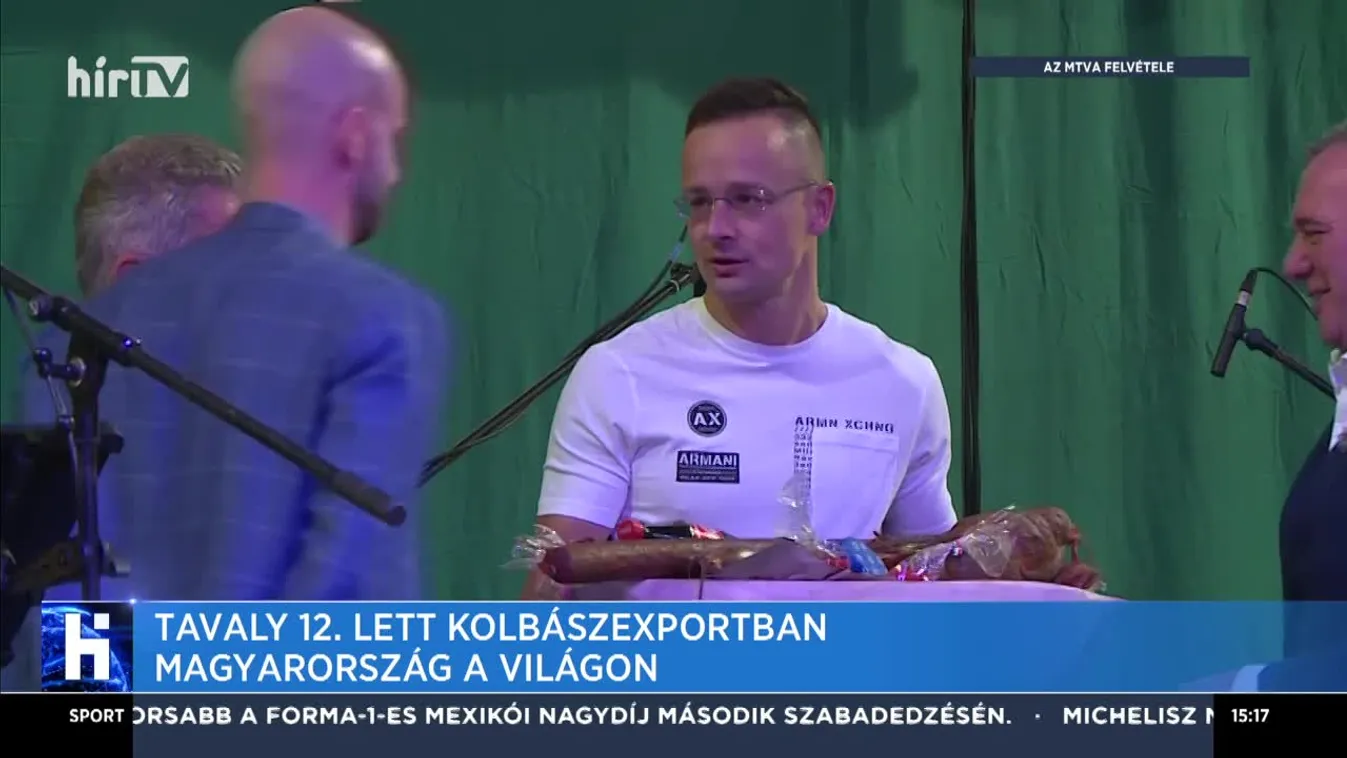 Szijjártó: Tavaly Magyarország exportálta a 12. legtöbb kolbászt a világon