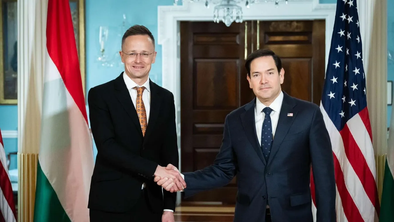 Szijjártó Péter Marco Rubio amerikai külügyminiszterrel tárgyalt Washingtonban