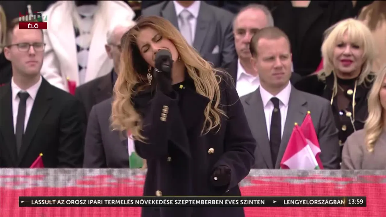 Libabőrös pillanatok: így énekelte Radics Gigi és Curtis a Szabadság vándorait a Békemeneten + videó