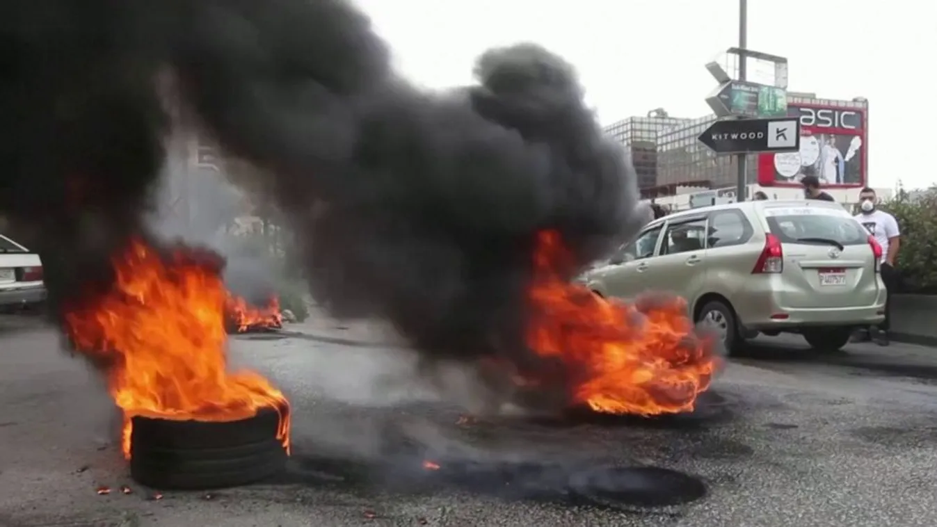 Újult erővel vették kezdetüket a libanoni tüntetések