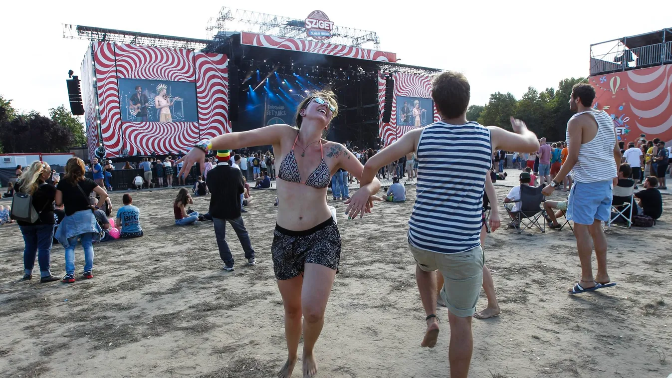 Nemcsak a hőség, de a forgalom is nehézségeket okoz a Szigeten