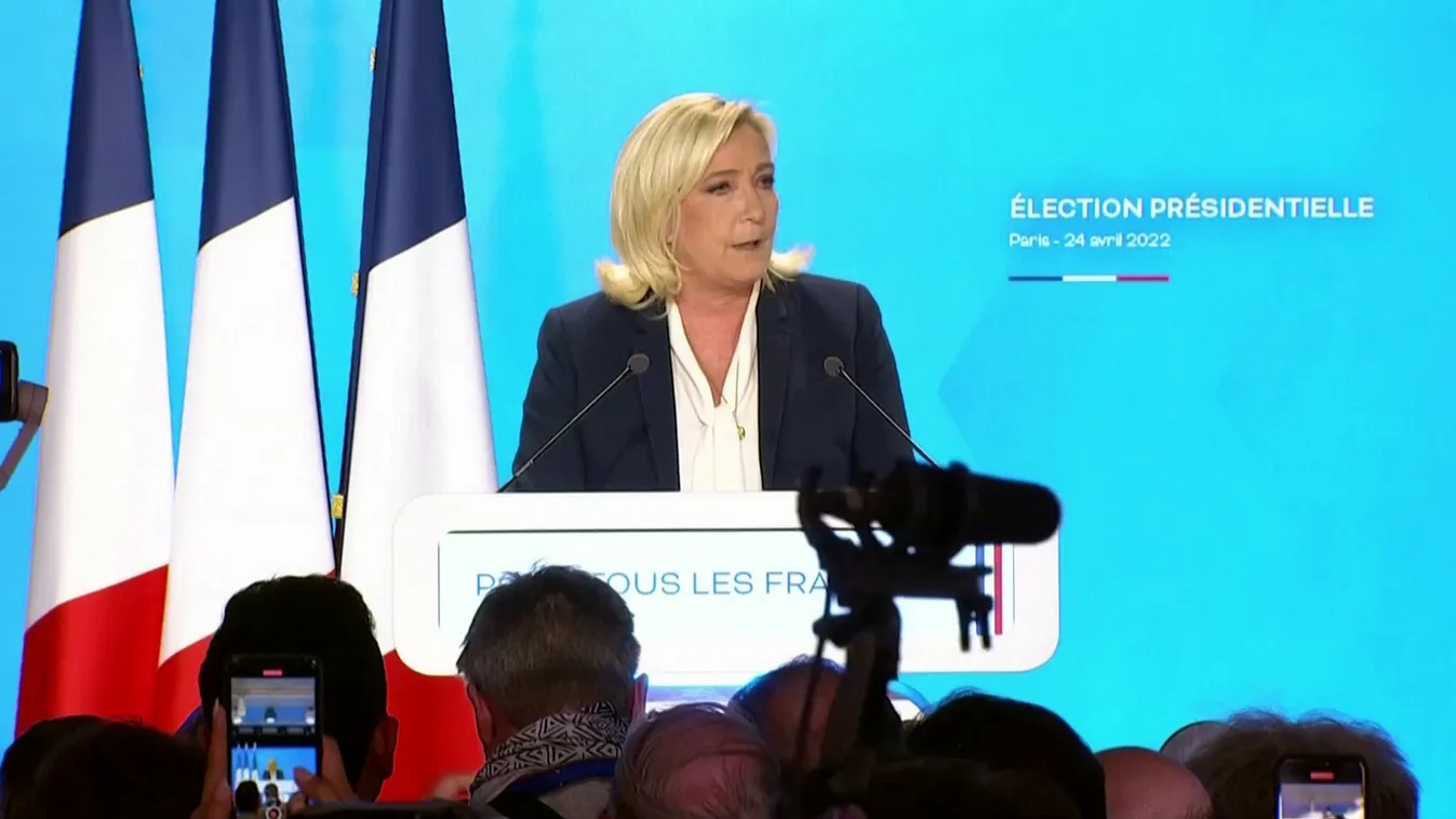 Le Pen: Tovább fogok harcolni Macron ellen