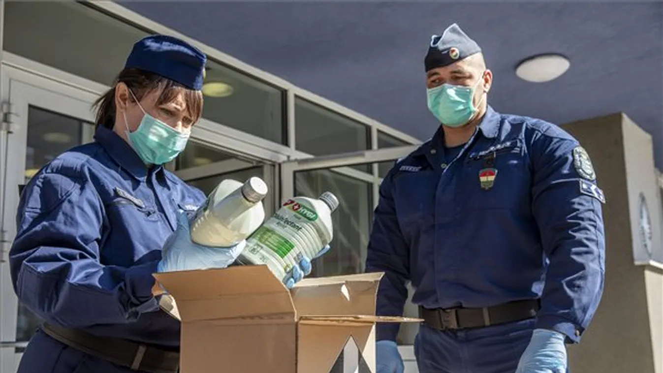 Félmillió liter fertőtlenítőszer a Moltól