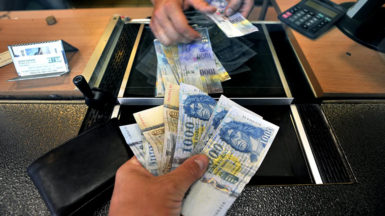 Enyhe erősödéssel nyitott a forint