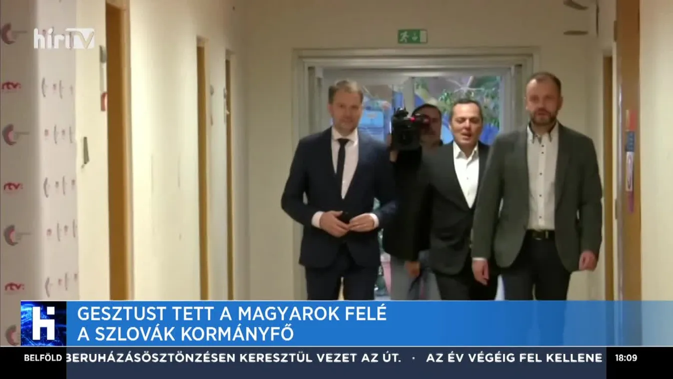 Gesztust tett a magyarok felé a szlovák kormányfő