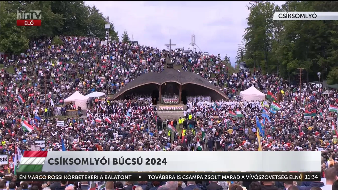 Élőben közvetítjük a csíksomlyói búcsút + videó
