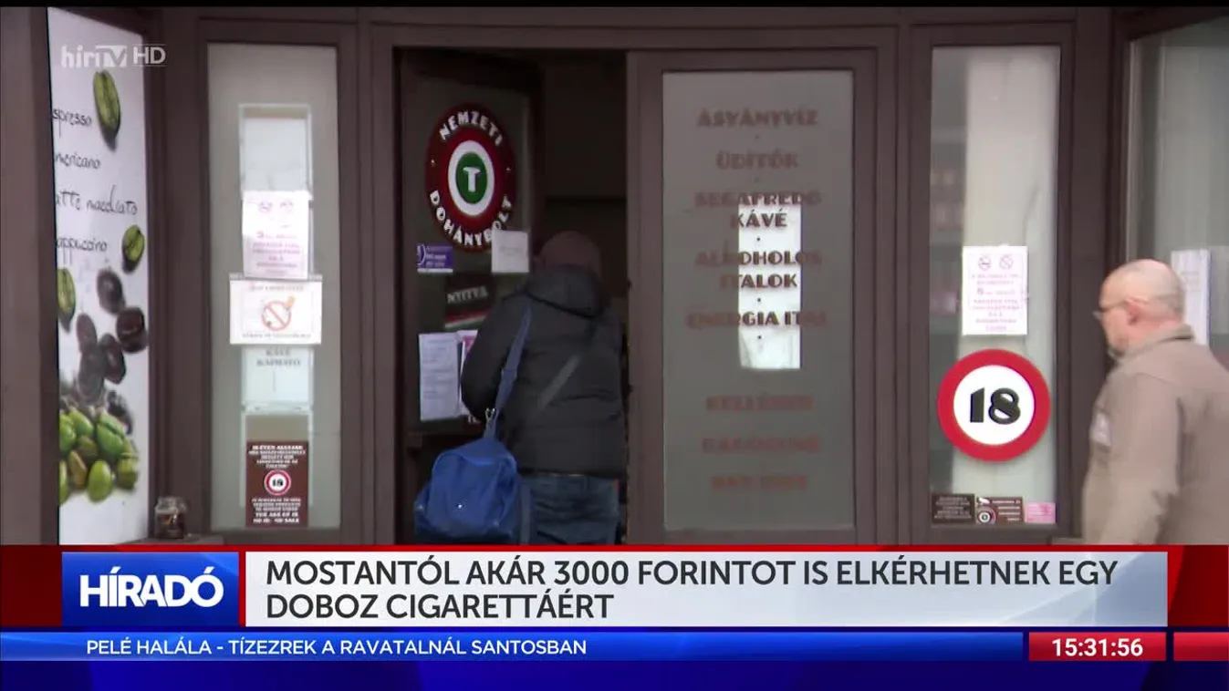 Mostantól akár 3000 forintot is elkérhetnek egy doboz cigarettáért