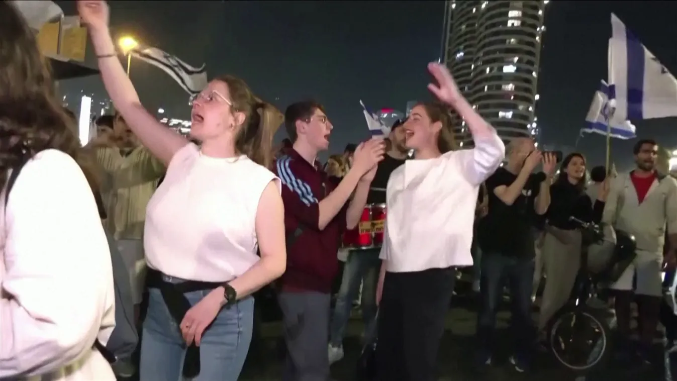 Az igazságszolgáltatási rendszer átalakítása ellen tüntettek országszerte Izraelben