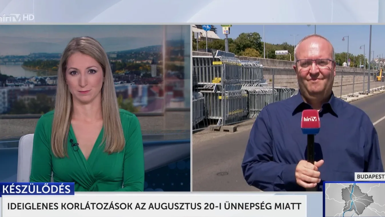 Ideiglenes korlátozások az augusztus 20-i ünnepség miatt