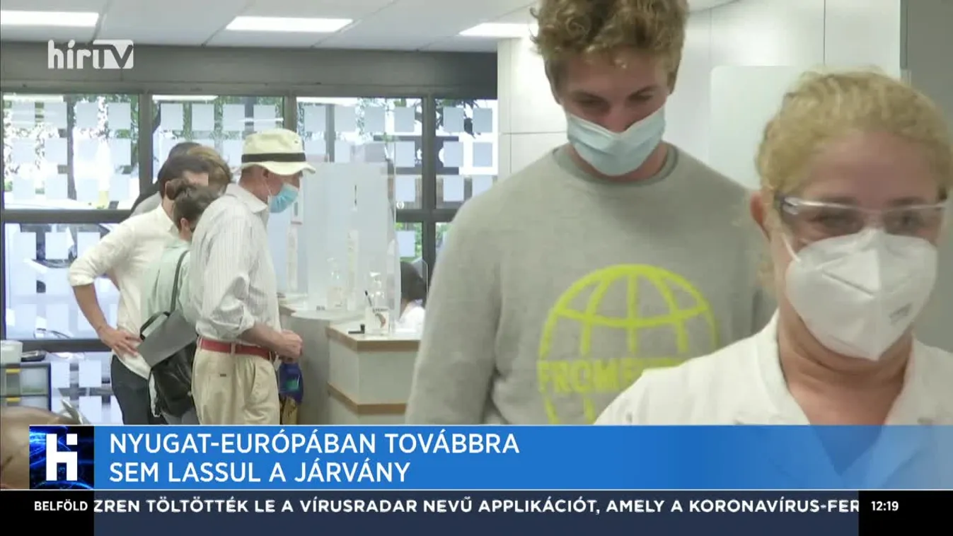 Nyugat-Európában továbbra sem lassul a járvány