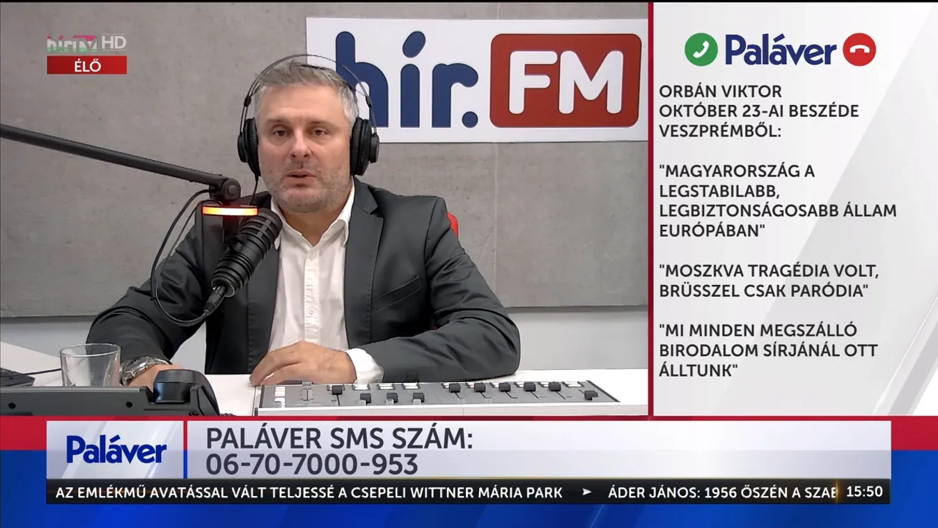 Paláver - Orbán Viktor: Mi minden megszálló birodalom sírjánál ott álltunk