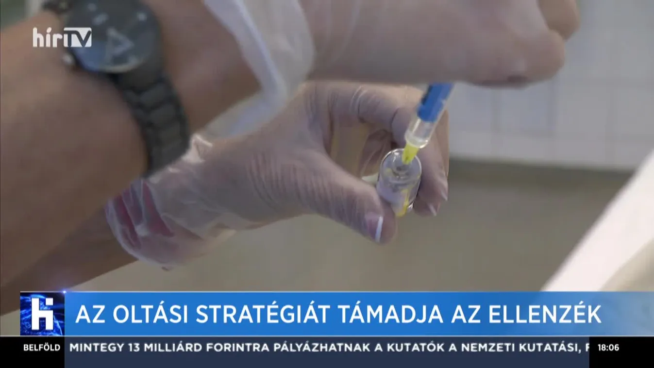 Folyamatosan zajlik az oltás Magyarországon