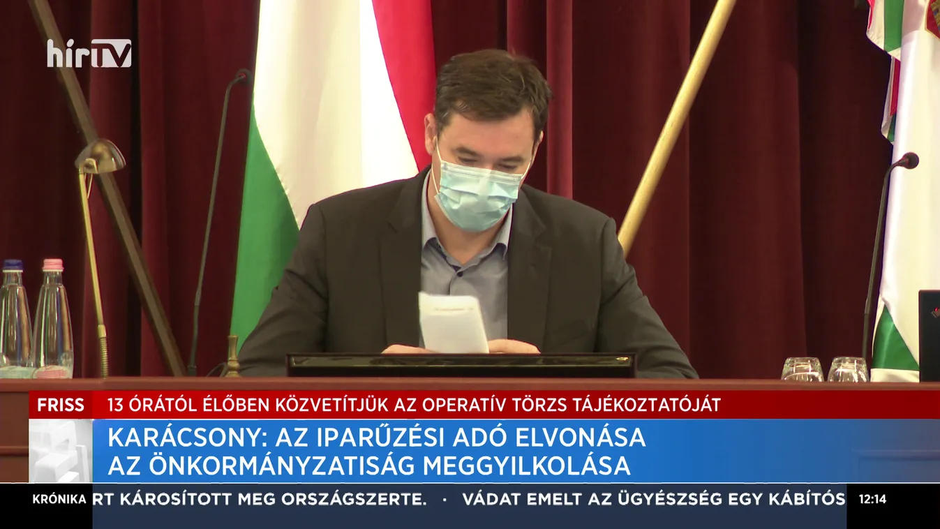 Karácsony: Az iparűzési adó elvonása az önkormányzatiság meggyilkolása
