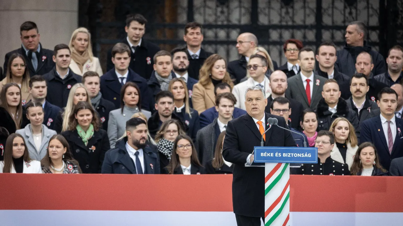 Orbán kiállása a béke mellett