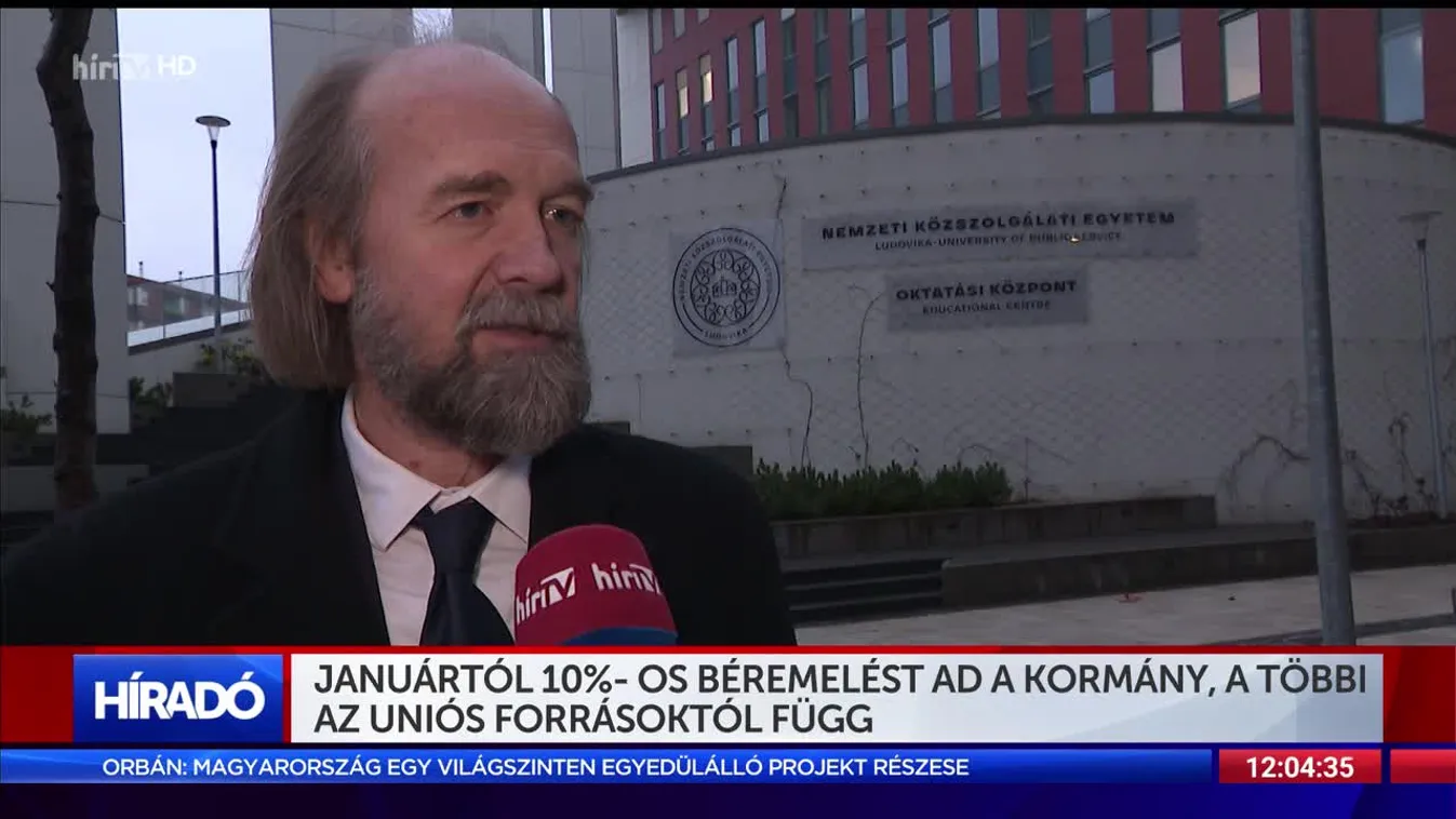 Januártól 10 %-os béremelést ad a kormány, a többi az uniós forrásoktól függ