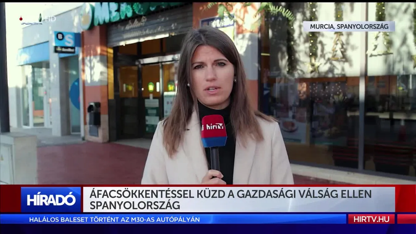 Áfacsökkentéssel küzd a gazdasági válság ellen Spanyolország