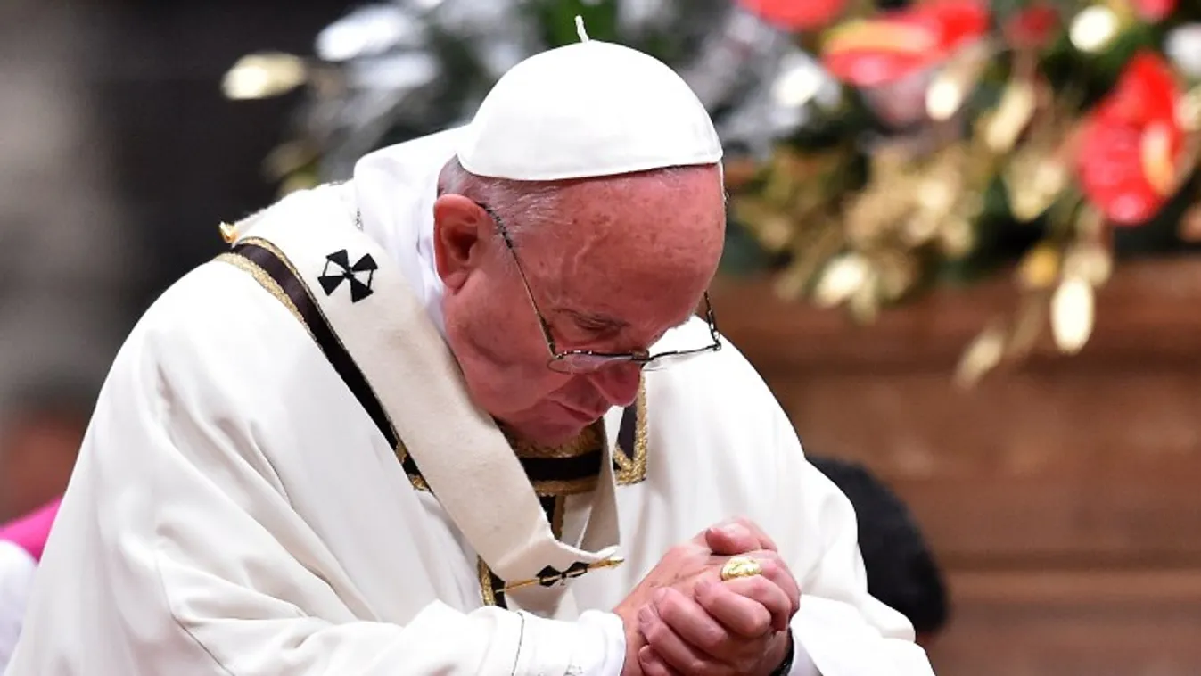 Alázatra szólított fel Ferenc pápa