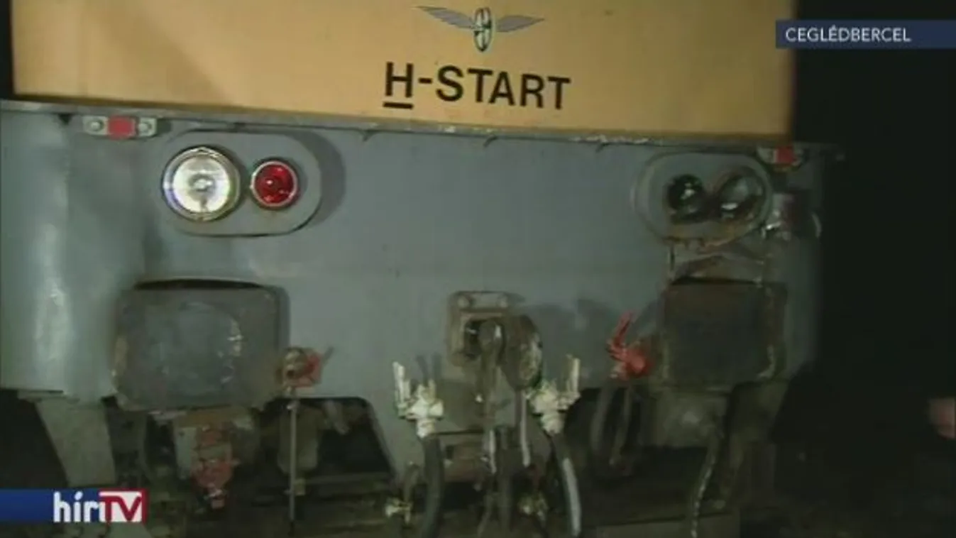 Vonatbaleset Ceglédnél: több sérült, még kereseik az okokat