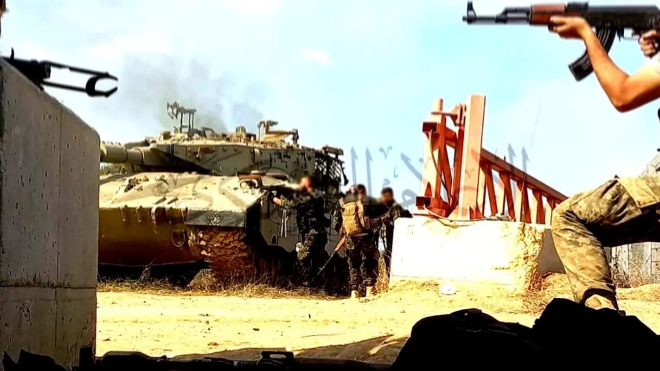 Izrael minden létező eszközzel támadja a Hamász hadállásait