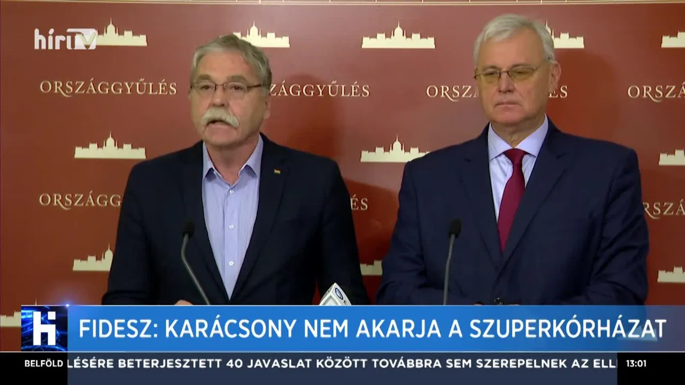 Fidesz: Karácsony nem akarja a szuperkórházat