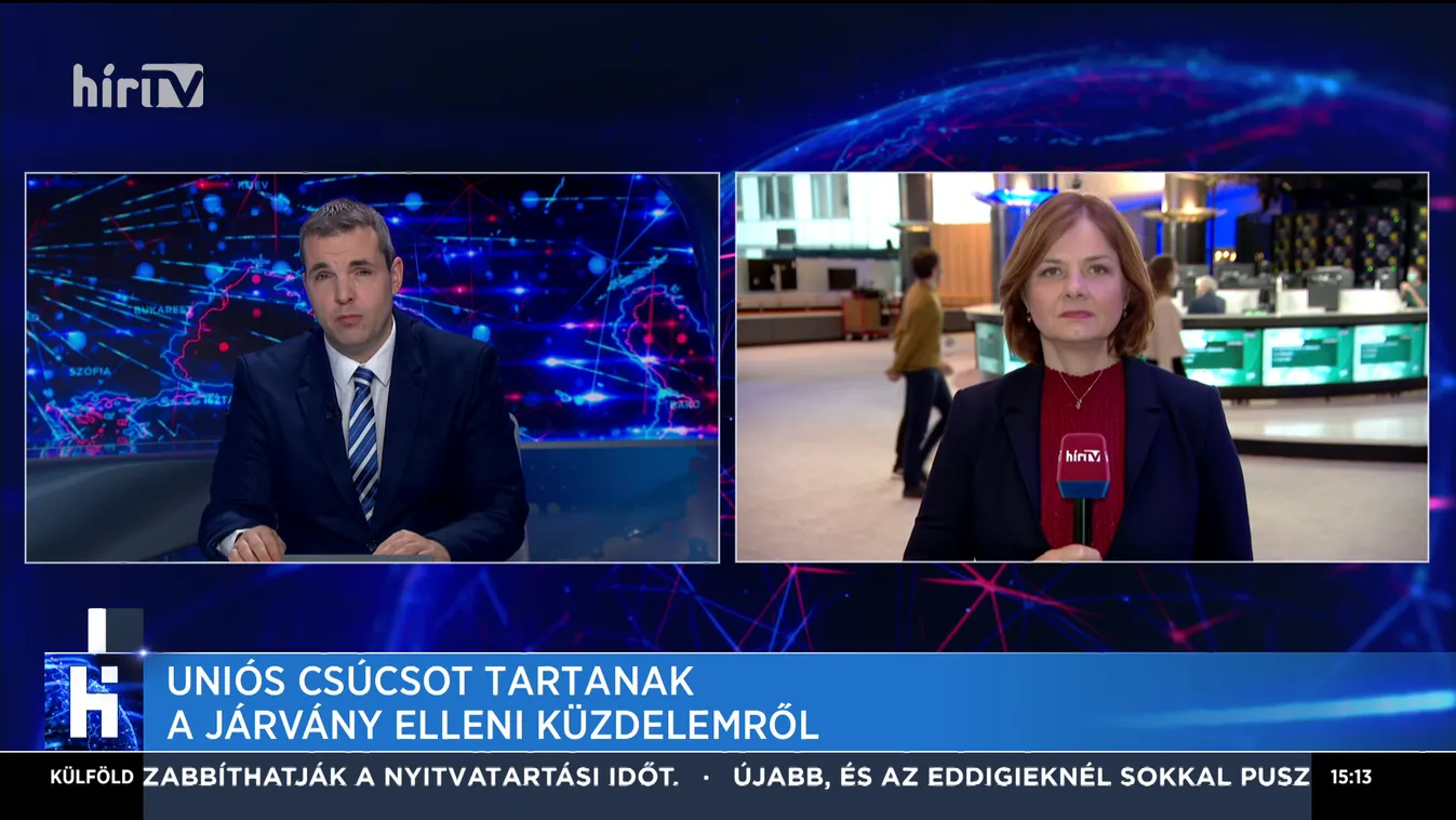 Uniós csúcsot tartanak a járvány elleni küzdelemről