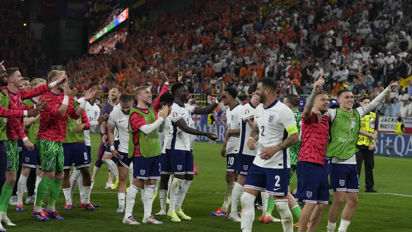 2:1-re legyőzve a hollandokat Anglia döntőbe jutott az Eb-n