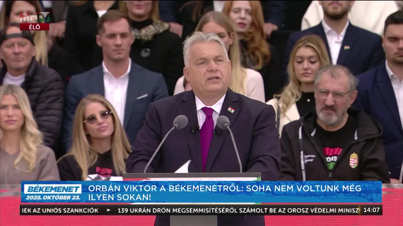 Békemenet - Orbán Viktor beszéde