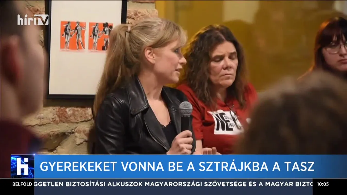 Gyerekeket vonna be a sztrájkba a TASZ