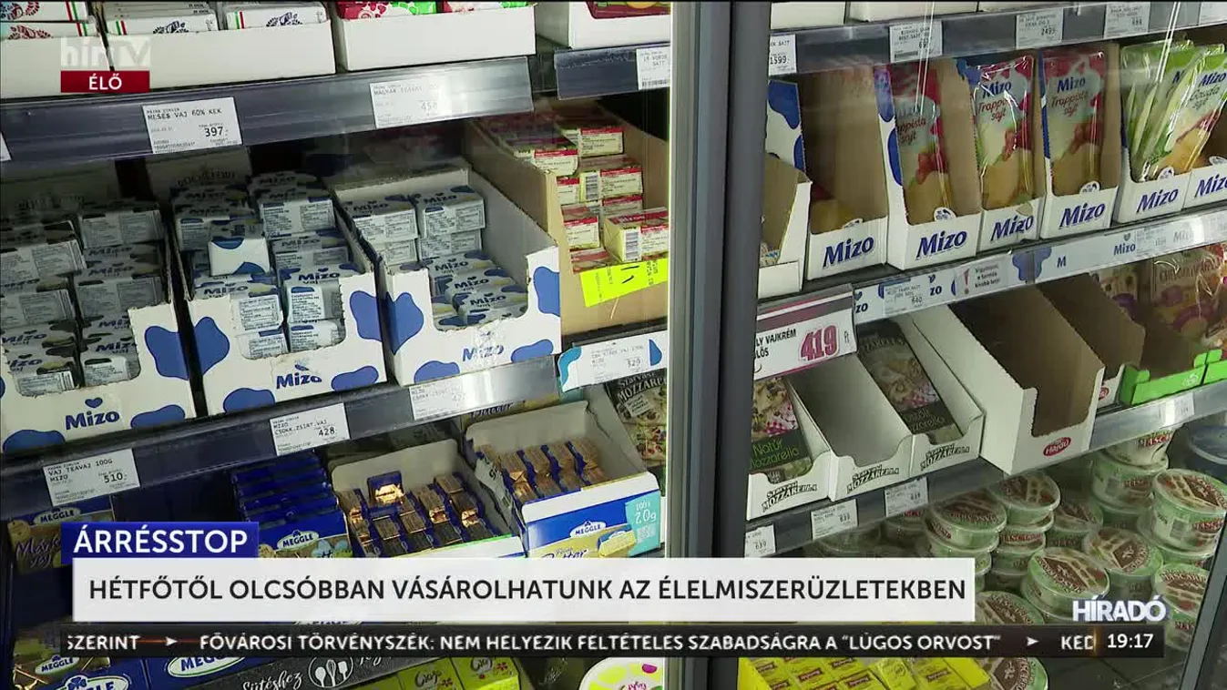 Hétfőn életbe lépett az árrésstop + videó