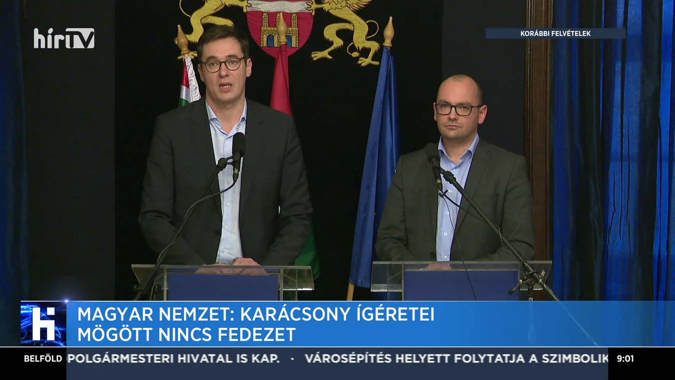 Magyar Nemzet: Karácsony ígéretei mögött nincs fedezet