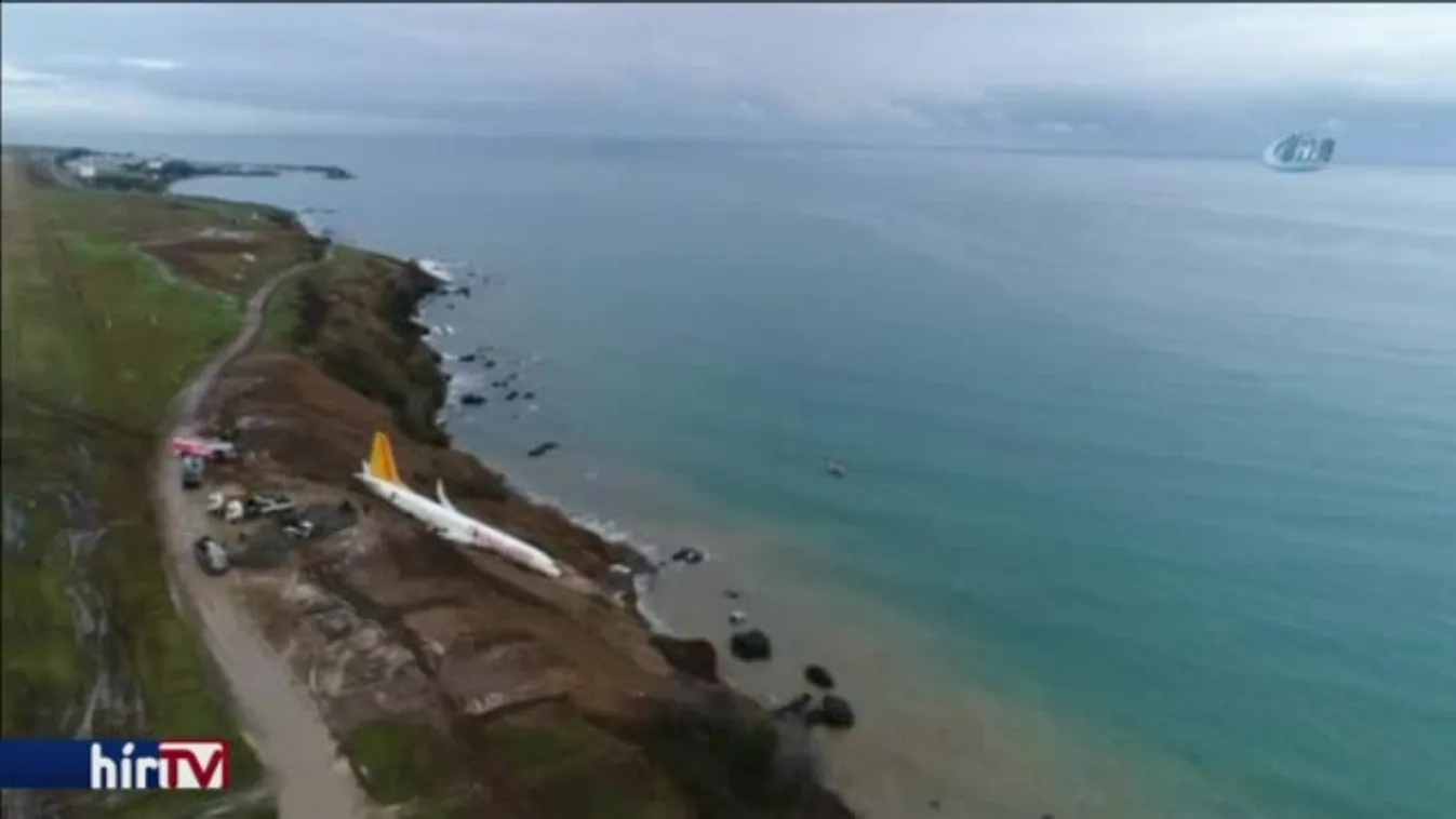 Métereken múlt a katasztrófa egy török reptéren