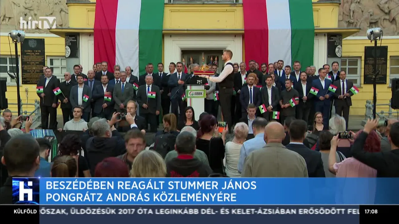 Beszédében reagált Stummer János Pongrátz András közleményére