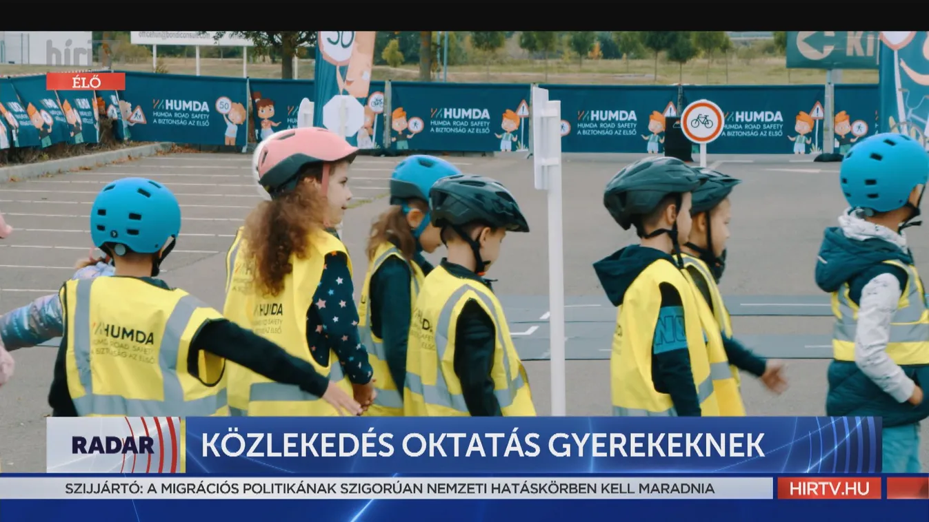 Közlekedés oktatás gyerekeknek