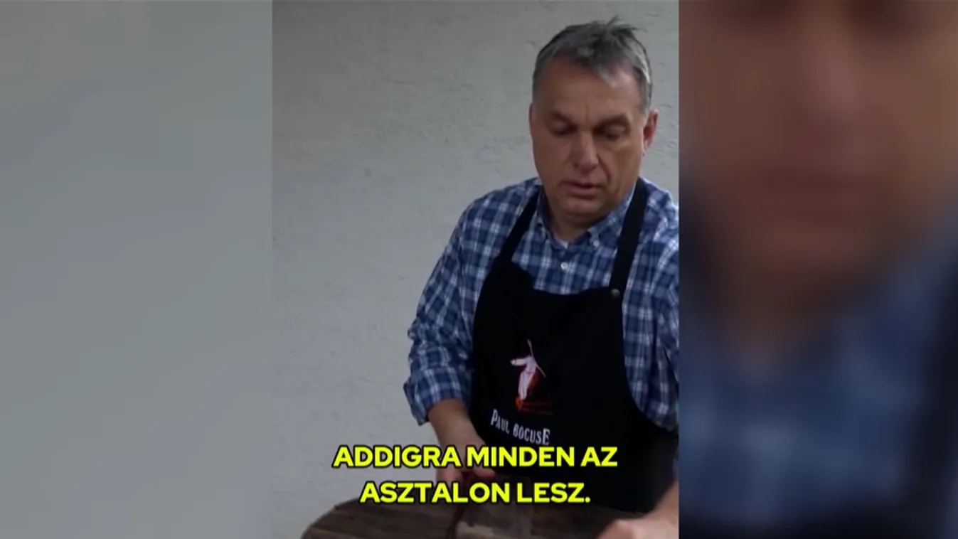 Orbán Viktor és a húsvéti sonka + videó