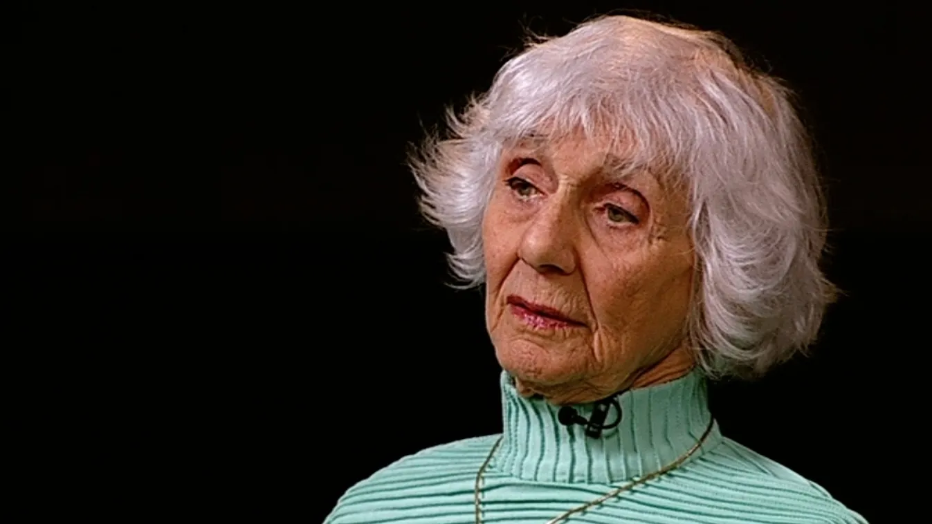 Alinda vendége Fahidi Éva holokauszttúlélő