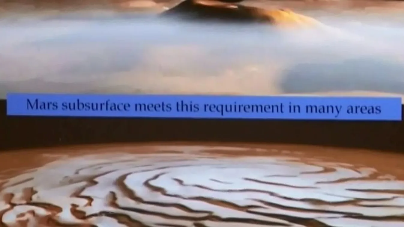 Folyékony vízre bukkantak a Marson